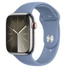 Apple Sport Band für die Apple Watch Series 1-9 / SE / Ultra (2) - 42/44/45/49 mm - Größe S/M - Winter Blue