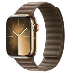 Apple Armband mit Magnetverschluss FineWoven für die Apple Watch Series 1-9 / SE - 38/40/41 mm - Größe S/M - Taupe