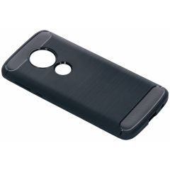 Brushed TPU Case Dunkelblau für Motorola Moto E5 / G6 Play