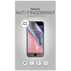 Selencia Duo Pack Anti Fingerprint Screenprotector Moto G7 / G7 Plus