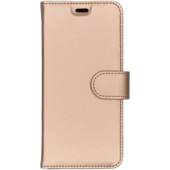 Accezz Goldfarbenes Wallet TPU Booklet Samsung Galaxy A8 (2018)