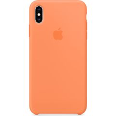 Apple Silikoncase Papaya für das iPhone Xs Max