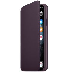 Apple Leather Folio Klapphülle Violett für das iPhone 11 Pro Max