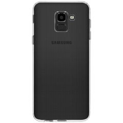 Accezz TPU Clear Cover Transparent für Samsung Galaxy J6