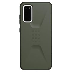 UAG Civilian Backcover Grün für das Samsung Galaxy S20