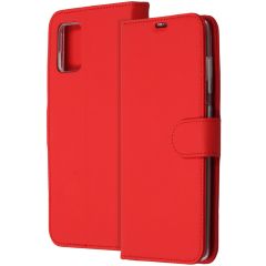 Accezz Wallet TPU Klapphülle Rot für das Samsung Galaxy A71