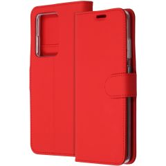 Accezz Wallet TPU Booklet Rot für das Samsung Galaxy S20 Ultra