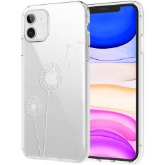 iMoshion Design Hülle iPhone 11 - Pusteblume - Weiß