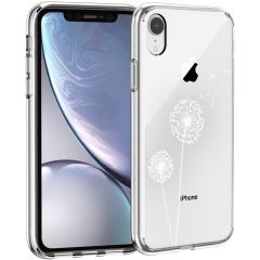 iMoshion Design Hülle iPhone Xr - Pusteblume - Weiß