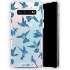 Selencia Zarya Fashion-Backcover mit zuverlässigem Schutz Galaxy S10