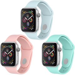 iMoshion Silikonband Multipack Apple Watch 1-7 / SE - 42/44/45 mm 