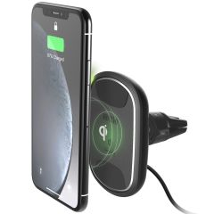 iOttie iTap 2 Wireless Fast Charging Mount – Telefonhalter für das Auto – Lüftungsgitter – magnetisch – schwarz
