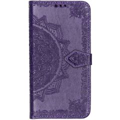 Mandala Booktype-Hülle Violett Samsung Galaxy A50 / A30s