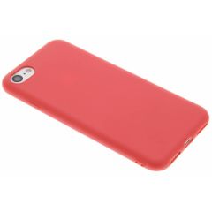 Rote Color TPU Hülle für iPhone SE (2022 / 2020) / 8 / 7