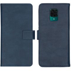 iMoshion Luxuriöse Klapphülle Redmi Note 9 Pro / 9S - Dunkelblau