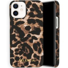 Selencia Maya Fashion Backcover iPhone 12 Mini - Brown Panther