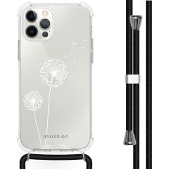 iMoshion Design Hülle mit Band iPhone 12 Pro Max - Pusteblume - Weiß