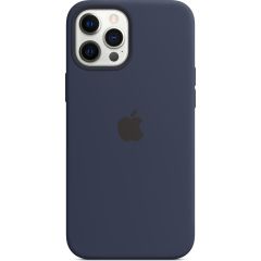 Apple Silikon-Case MagSafe iPhone 12 Pro Max - Deep Navy