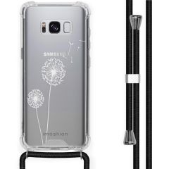 iMoshion Design Hülle mit Band Samsung Galaxy S8 - Pusteblume - Weiß