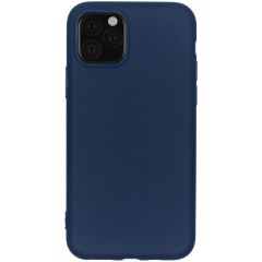 Color TPU Hülle Dunkelblau für iPhone 11 Pro