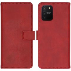 iMoshion Luxuriöse Buchtyp-Hülle Rot für Samsung Galaxy S10 Lite