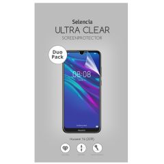 Selencia Duo Pack Ultra Clear Screenprotector Huawei Y6 (2019)