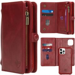 iMoshion 2-1 Wallet Booktype iPhone 12 (Pro) - Rot