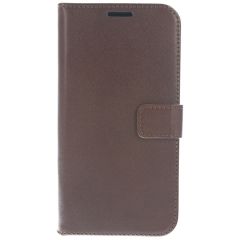 Valenta Booklet Leather für das iPhone 12 Mini - Braun