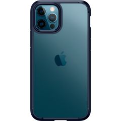 Spigen Ultra Hybrid™ Case für iPhone 12 (Pro) - Dunkelblau