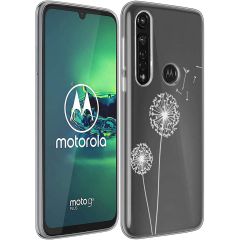 iMoshion Design Hülle Motorola Moto G8 Power - Pusteblume - Weiß