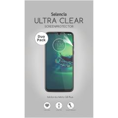 Selencia Duo Pack Screenprotector für das Motorola Moto G8 Plus