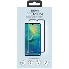 Selencia Premium Screen Protector aus gehärtetem Glas für das Huawei Mate 20 - Schwarz