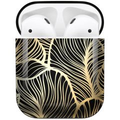 iMoshion Design Hardcover Case AirPods - Golden Leaves