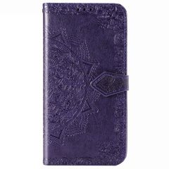 Mandala Booktype-Hülle Violett Xiaomi Mi 10 (Pro)