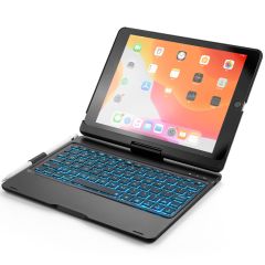 Buchtyp-Schutzhülle mit Tastatur für das iPad 10.2 (2019 / 2020 / 2021)/ Air 10.5 / Pro 10.5