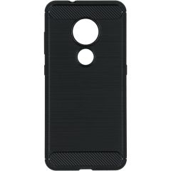 Brushed TPU Case Schwarz für das Nokia 6.2 / Nokia 7.2