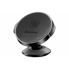 Baseus Leather Magnetic Car Mount – Telefonhalter für das Auto – Armaturenbrett – magnetisch – schwarz