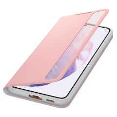 Samsung Clear View Cover für das Galaxy S21 Plus - Rosa