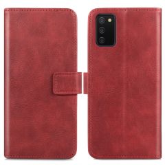 iMoshion Luxuriöse Buchtyp-Hülle Samsung Galaxy A02s - Rot