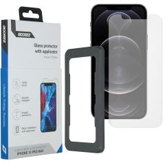 Accezz Glass Screenprotector + Applicator iPhone 12 Pro Max