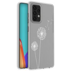 iMoshion Design Hülle Galaxy A52(s) (5G/4G) - Pusteblume - Weiß
