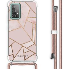 iMoshion Design Hülle mit Band Galaxy A52(s) (5G/4G) - Pink Graphic