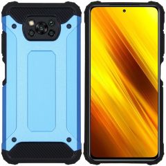 iMoshion Rugged Xtreme Case Xiaomi Poco X3 (Pro) - Hellblau