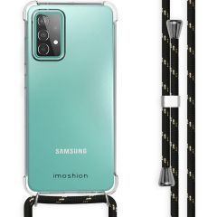 iMoshion Backcover mit Band Samsung Galaxy A52(s) (5G/4G) - Schwarz / Gold