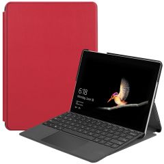iMoshion Trifold Bookcase Microsoft Surface Go 3 / 2 - Rot