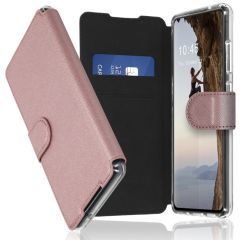Accezz Xtreme Wallet für das Samsung Galaxy A72 - Roségold