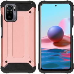 iMoshion Rugged Xtreme Case Xiaomi Redmi Note 10 (4G) / Note 10S - Roségold