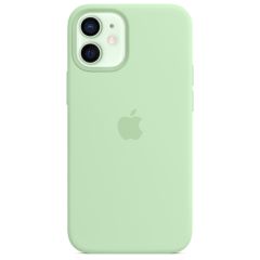 Apple Silikon-Case MagSafe iPhone 12 Mini - Pistachio