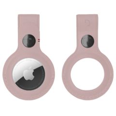 Decoded Leather Keychain Apple AirTag - Rosa