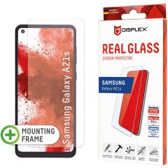 Displex Bildschirmschutzfolie Real Glass für das Samsung Galaxy A21s